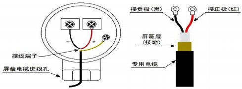 超声波流量计探头接线图