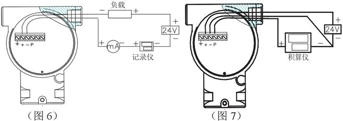 石蜡油靶式流量计接线图