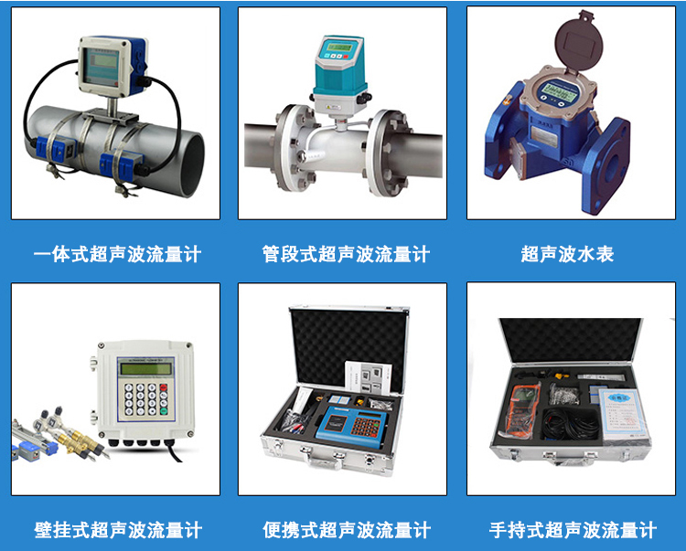 壁挂式超声波流量计分类图